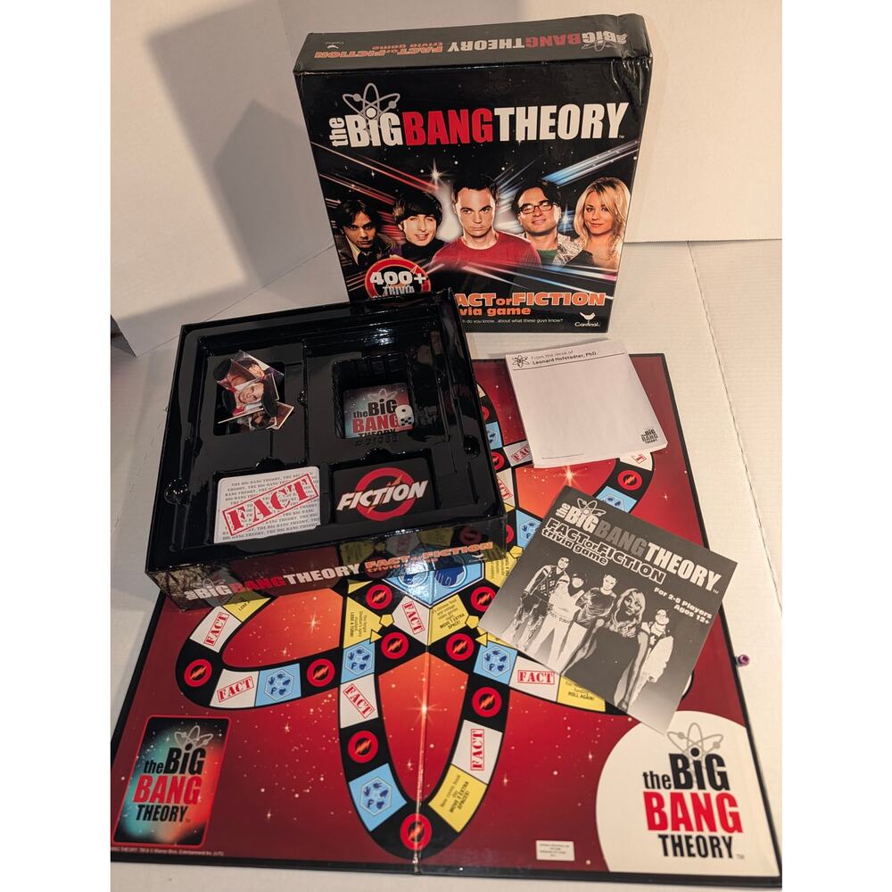 BIG BANG THEORY Fact or Fiction Trivia Game